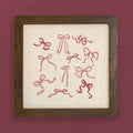 Bows - Framed Sign