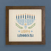 Happy Hanukkah - Framed Sign