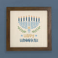 Happy Hanukkah - Framed Sign