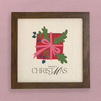 Merry Christmas - Framed Sign