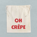 Oh Crepe - Cotton Cinch Bag