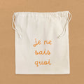 Je Ne Sais Quoi - Cotton Cinch Bag