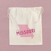 State Locale - Custom Cotton Cinch Bag
