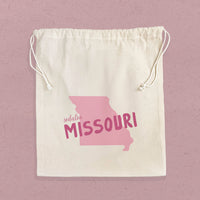 State Locale - Custom Cotton Cinch Bag