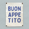 Buon Appetito - Canvas & Grommet Wall Hanging