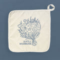 Hand Drawn Bouquet City State - Custom Cotton Pot Holder