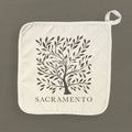 Tree with City - Custom Cotton Pot Holder
