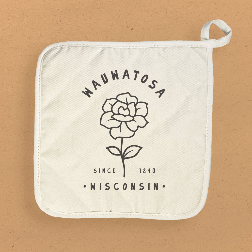 Rose City State Est - Custom Cotton Pot Holder