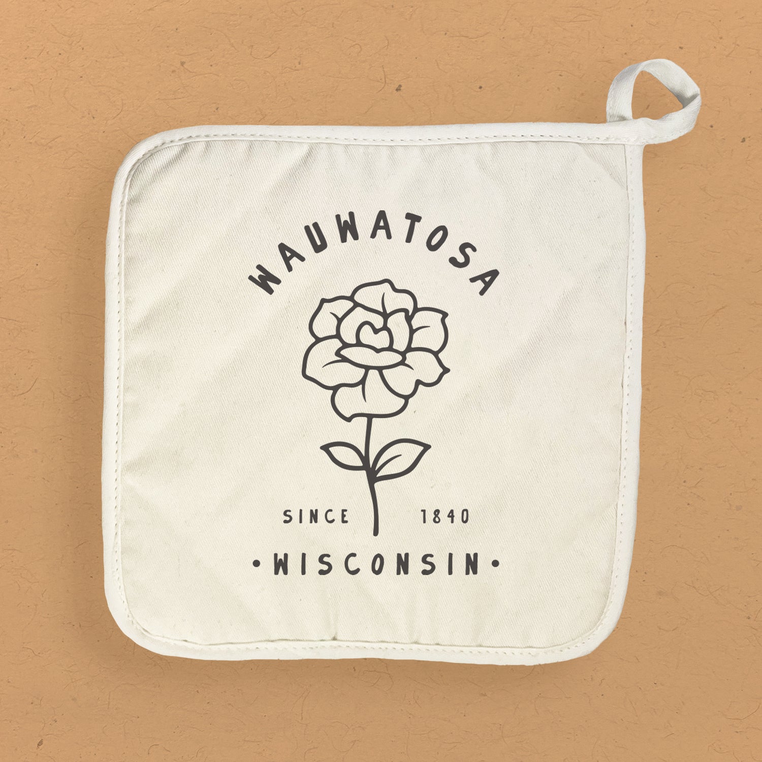 Rose City State Est - Custom Cotton Pot Holder