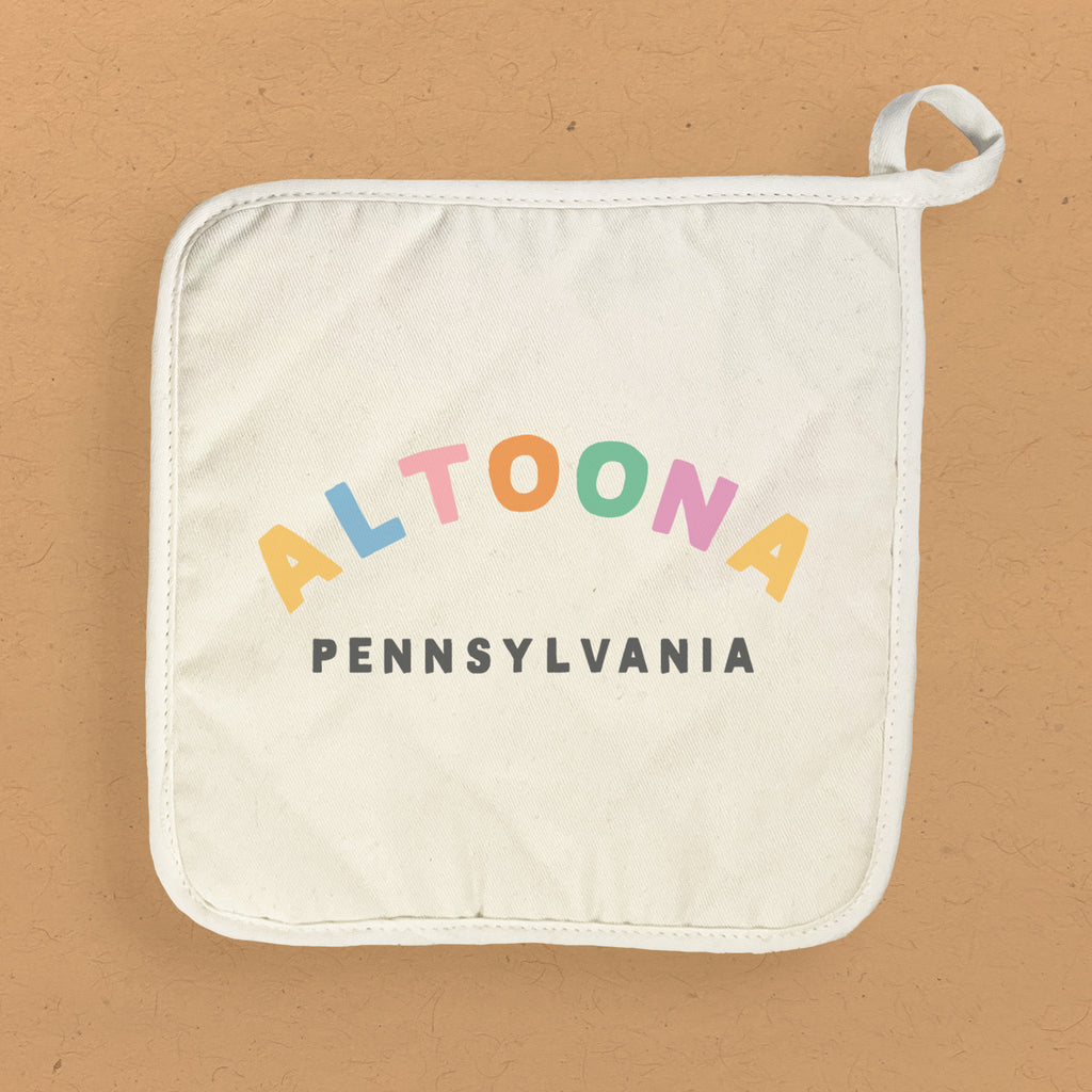 Colorful City/State - Custom Cotton Pot Holder