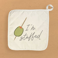 I'm Stuffed - Cotton Pot Holder