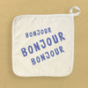 Bonjour Trois - Cotton Pot Holder