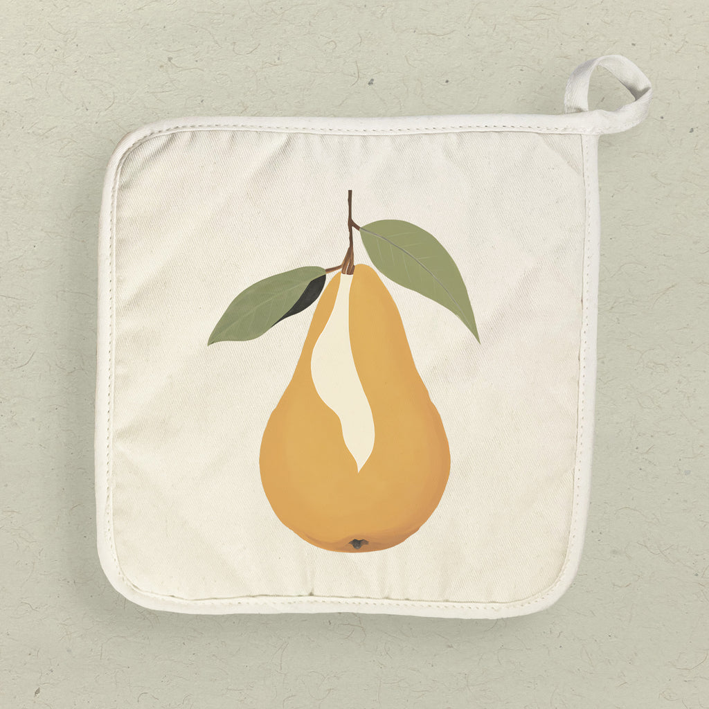 Pear - Customizable Cotton Pot Holder