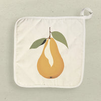 Pear - Cotton Pot Holder