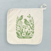 Linocut Spring Birds - Cotton Pot Holder