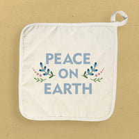 Peace on Earth - Cotton Pot Holder