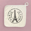 Paris Stamp - Cotton Pot Holder