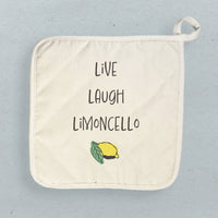 Live, Love, Limoncello - Cotton Pot Holder