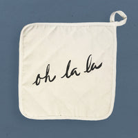 Oh La La - Cotton Pot Holder