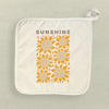 Sunflower Poster - Cotton Pot Holder