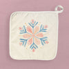 Winter Bloom Snowflake - Customizable Cotton Pot Holder