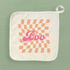 Boo Orange Check - Cotton Pot Holder