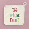 Oh What Fun - Cotton Pot Holder