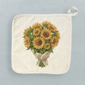 Sunflower Bouquet - Painting - Cotton Pot Holder