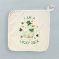 I Am A Lucky Duck - Cotton Pot Holder