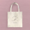 Hand Drawn Branch City State Estd - Canvas Tote Bag