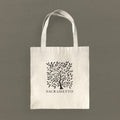 Tree with City - Custom Canvas Tote Bag