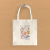 Floral Poster City State - Canvas Tote Bag