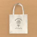 Rose City State Est - Custom Canvas Tote Bag