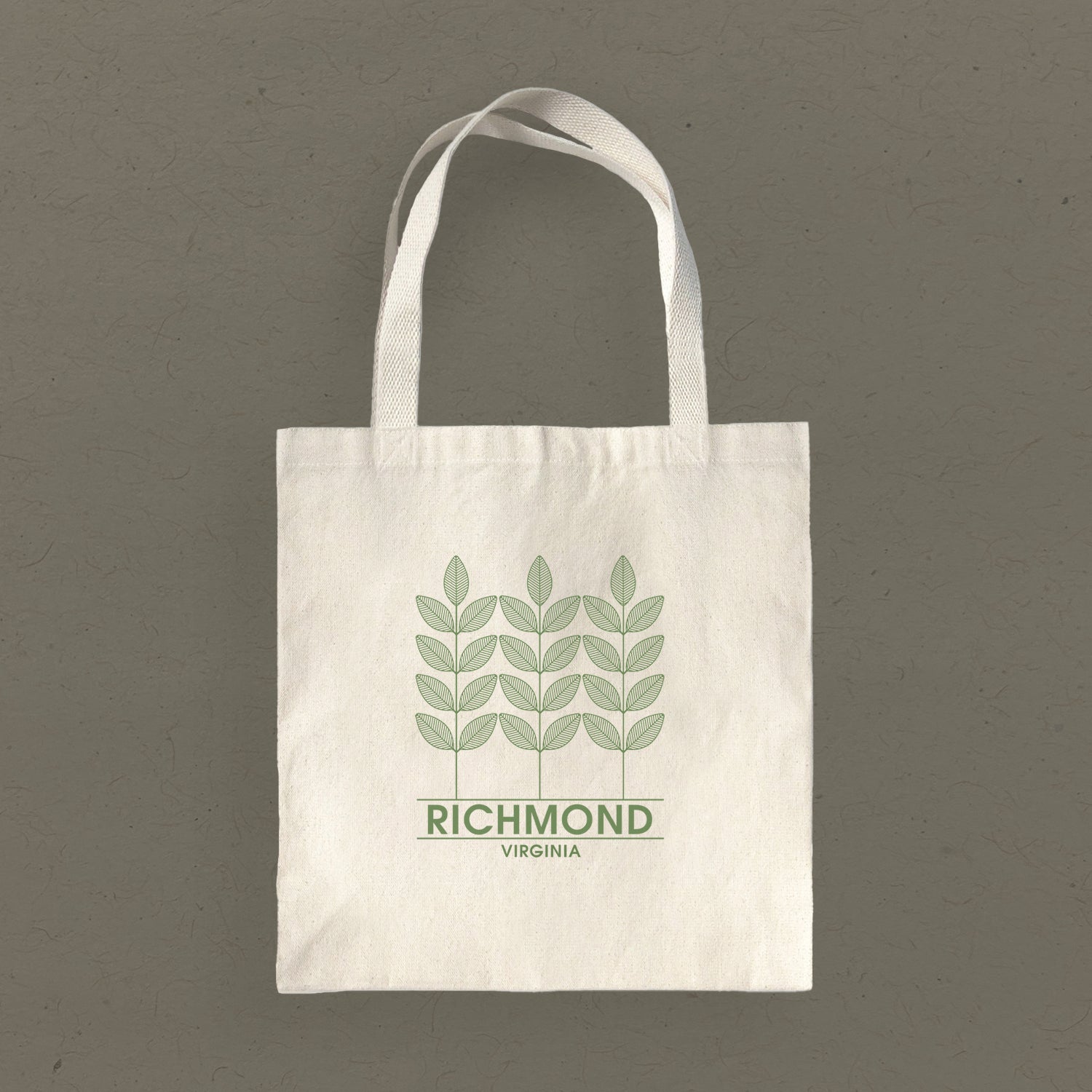 Three Plants City State - Custom Canvas Tote Bag