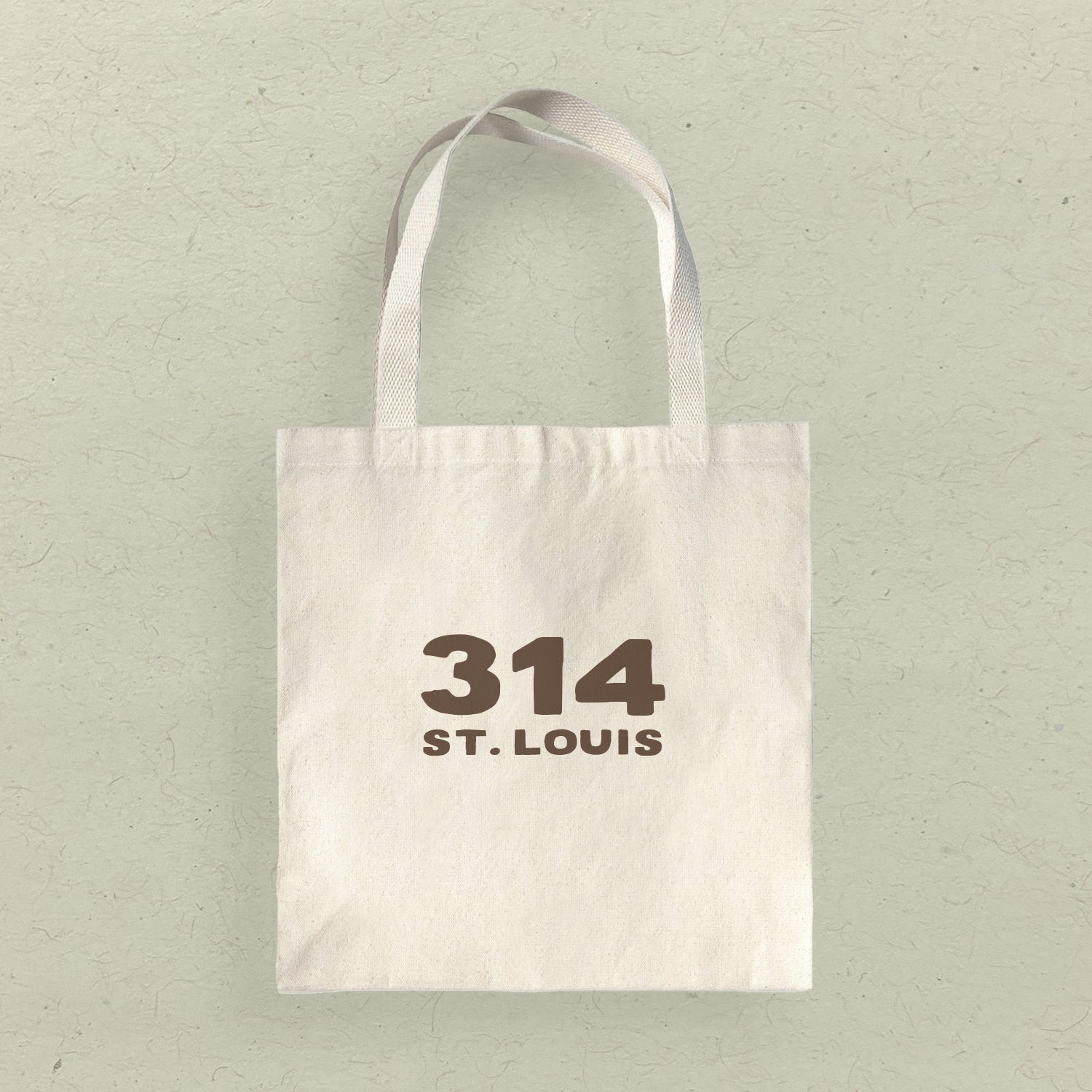 Bold Area Code and City - Custom Canvas Tote Bag