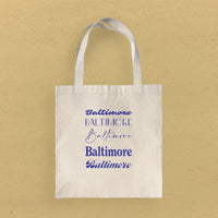 Mixed Fonts - Custom Canvas Tote Bag