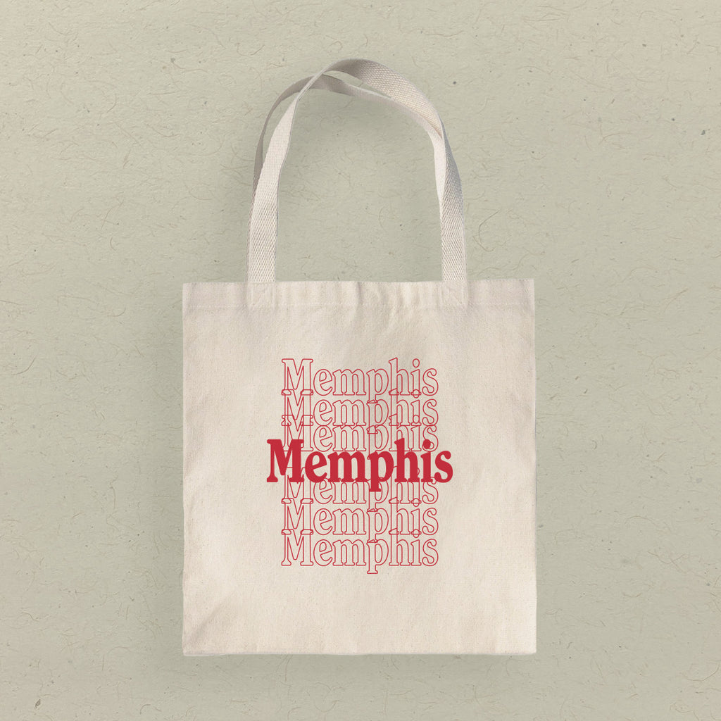 Retro Repeats - Custom Canvas Tote Bag