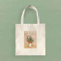 Les Fleurs (The Flowers) - Canvas Tote Bag