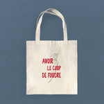Avoir le Coup de Foudre (Love at First Sight) - Canvas Tote Bag