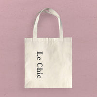 Le Chic - Canvas Tote Bag