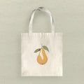 Pear - Customizable Canvas Tote Bag