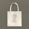 Cafe Drinks - Canvas Tote Bag