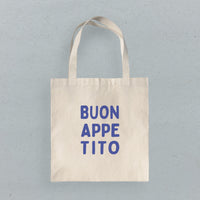 Buon Appetito - Canvas Tote Bag