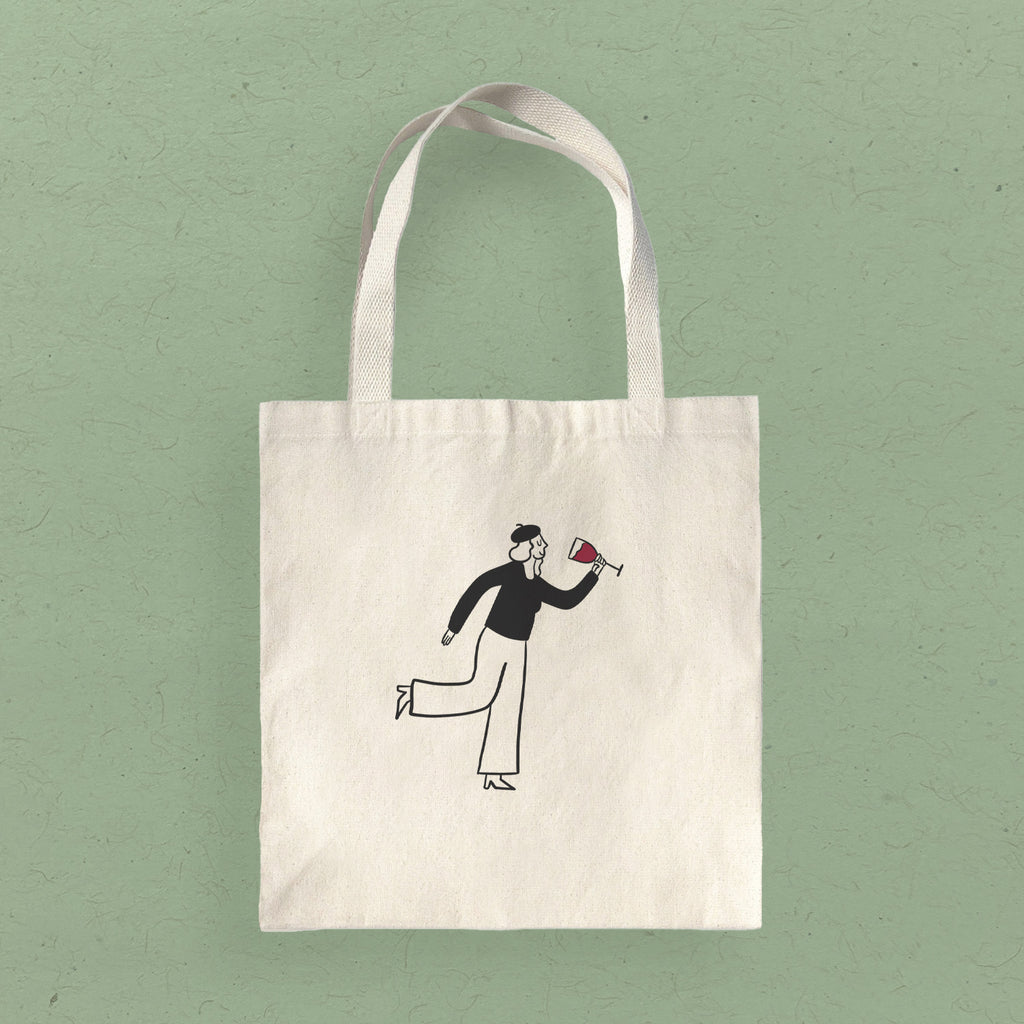 Wine Chic - Canvas Tote Bag
