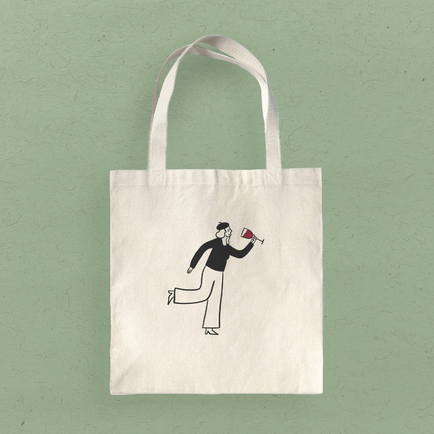 Wine Chic - Canvas Tote Bag