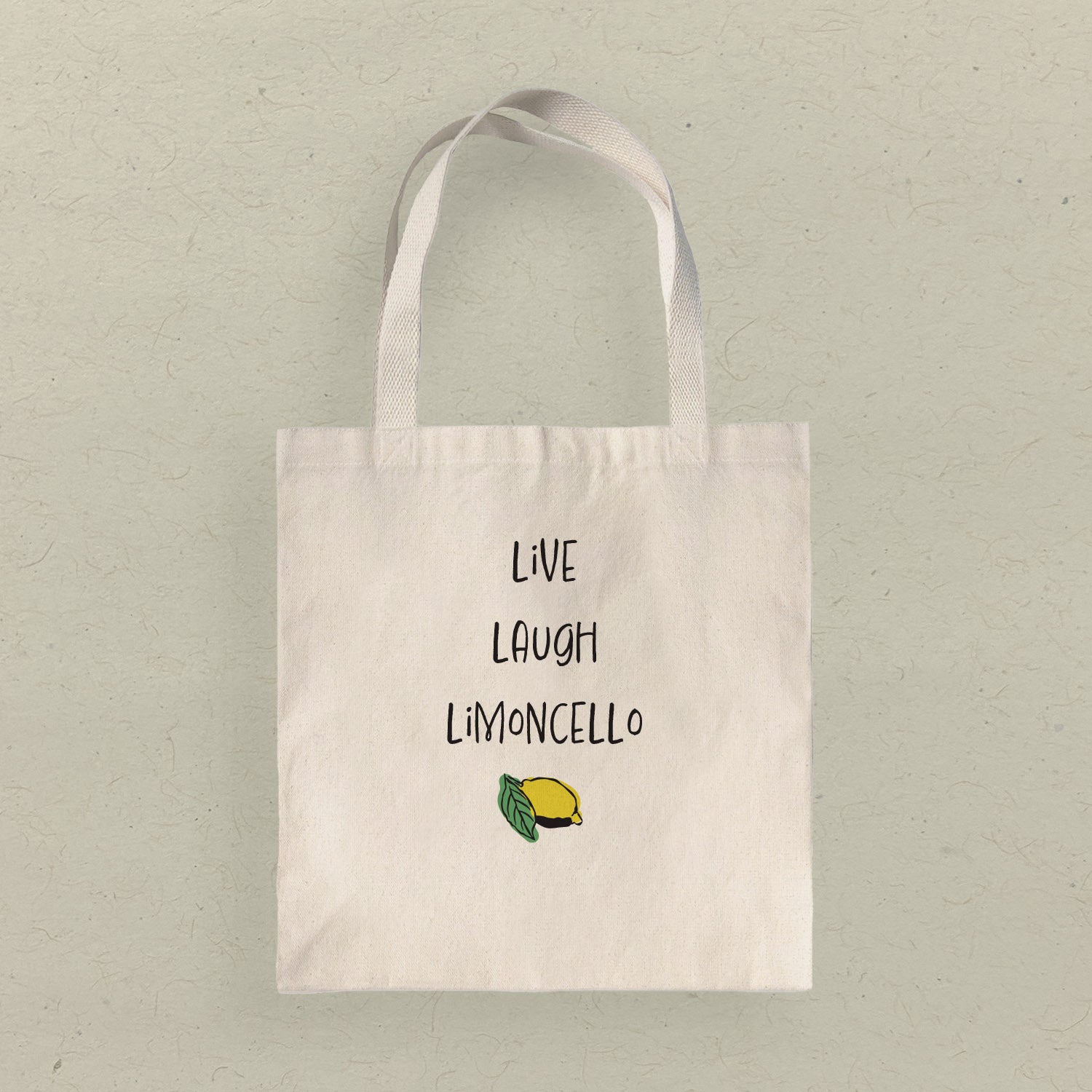 Live, Love, Limoncello - Canvas Tote Bag