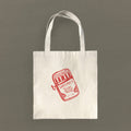 Hand Drawn Sardine Tin - Canvas Tote Bag