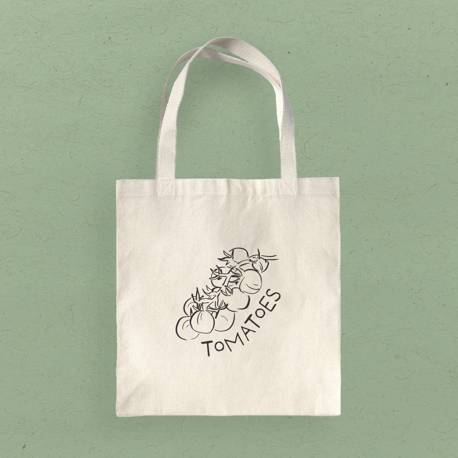 Vine Tomatoes - Summer Canvas Tote Bag
