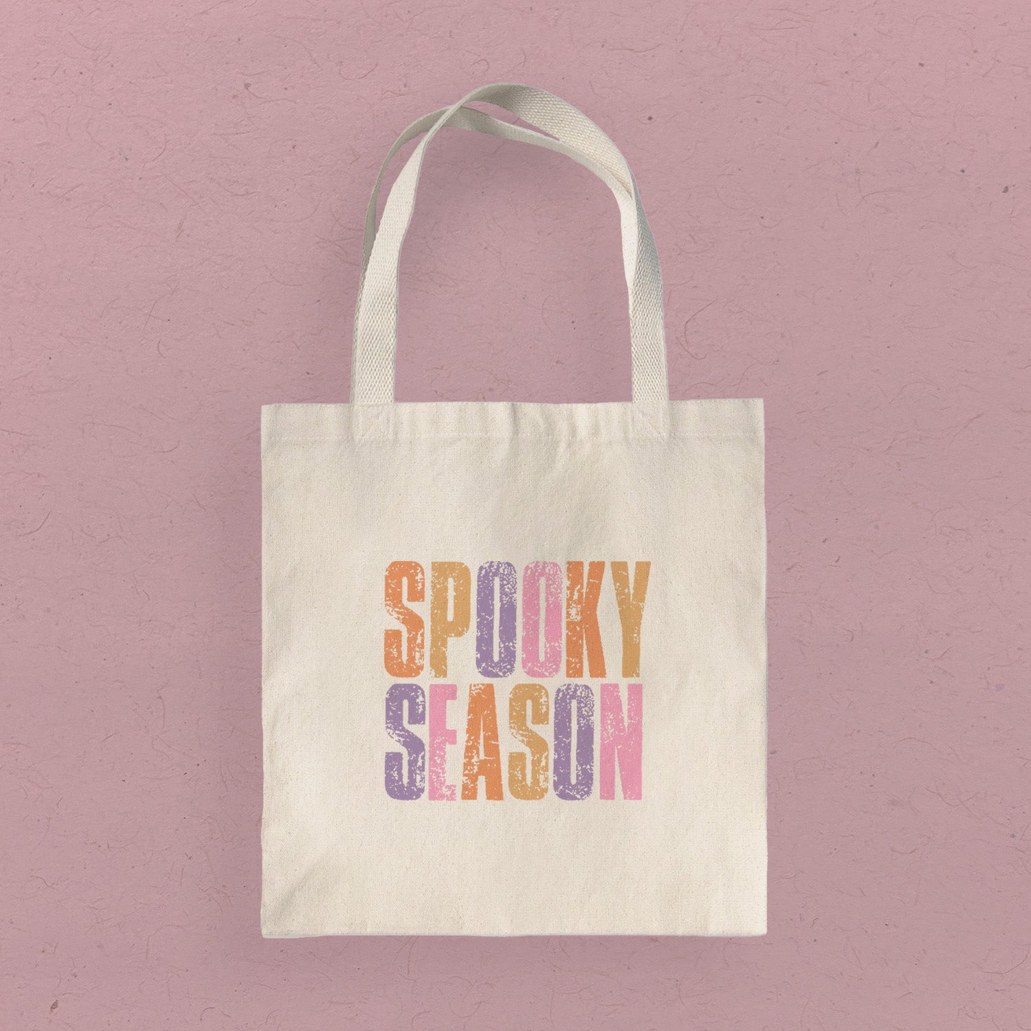 Spooky Season - Halloween Canvas Tote Bag