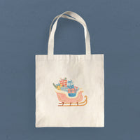 Sleigh Rosé - Customizable Canvas Tote Bag